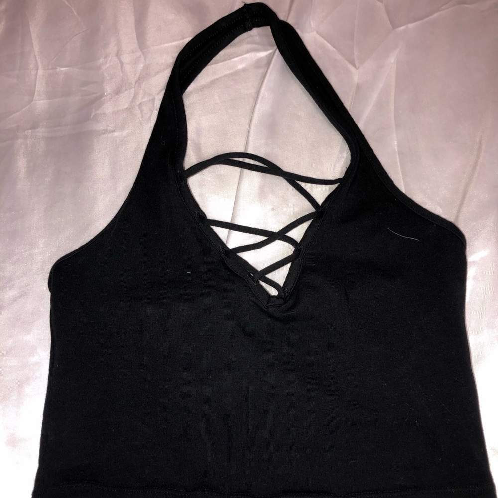 around the neck tank top